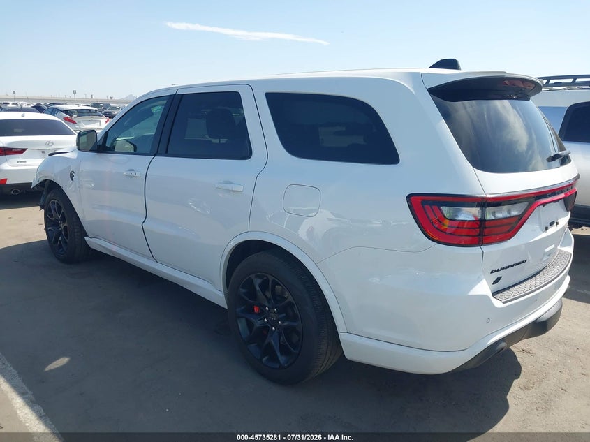 Vin: 1c4sdjh90pc677788, lot: 46233985, dodge durango srt hellcat premium awd 20233