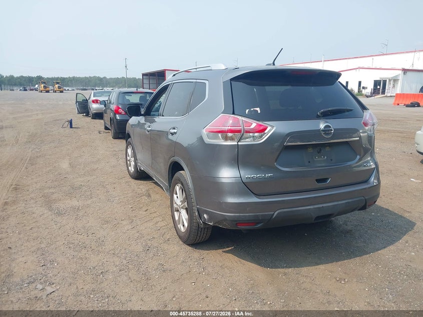 2016 NISSAN ROGUE auction photo 3