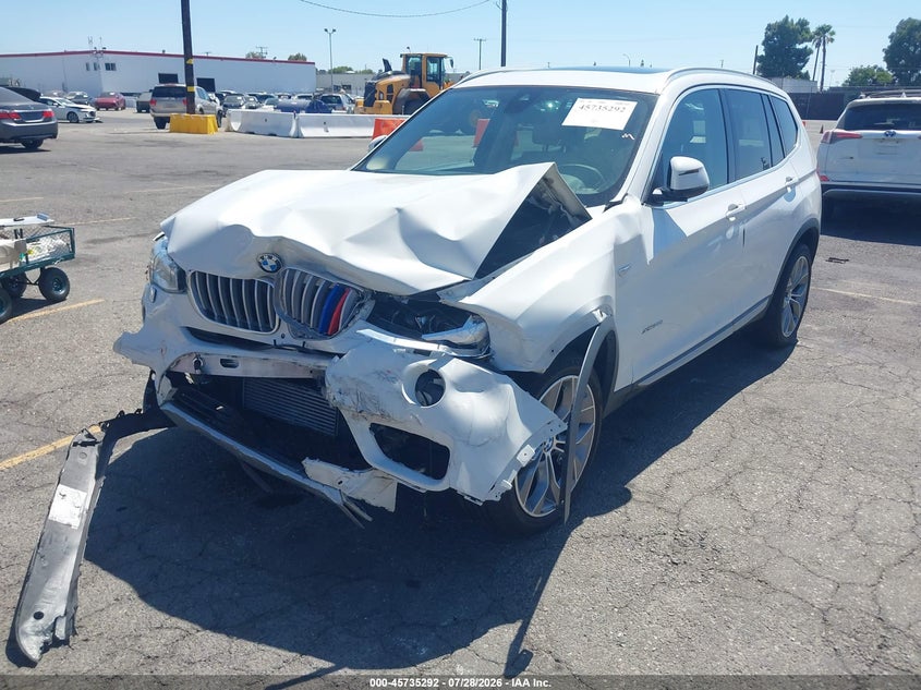 Vin: 5uxwx9c50f0d54841, lot: 46233996, bmw x3 xdrive28i 20152