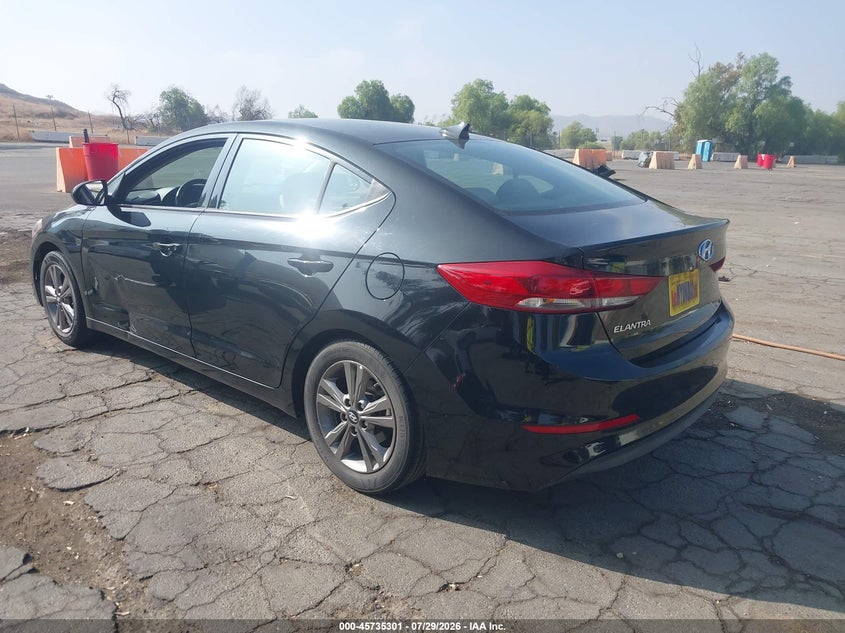 Vin: 5npd84lf4jh344680, lot: 46234005, hyundai elantra value edition 20183