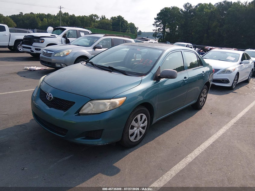 Vin: 1nxbu4ee8az285562, lot: 46234012, toyota corolla le 20102