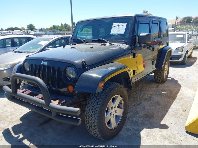 2007 Jeep Wrangler, Звичайний знос, IAAI, VIN 1J4GA591X7L151323 — фото 2