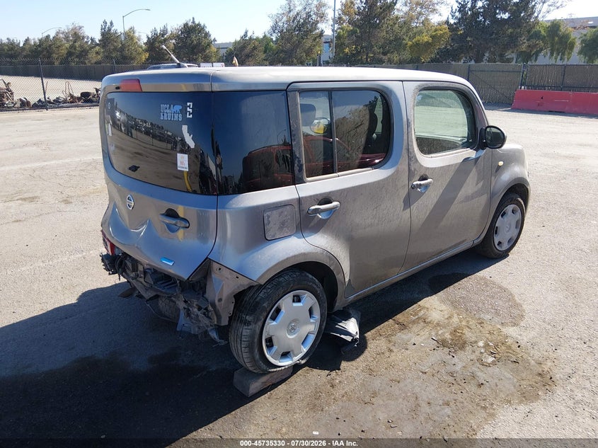 Vin: jn8az2kr1dt306036, lot: 46234034, nissan cube 1.8 s 20134