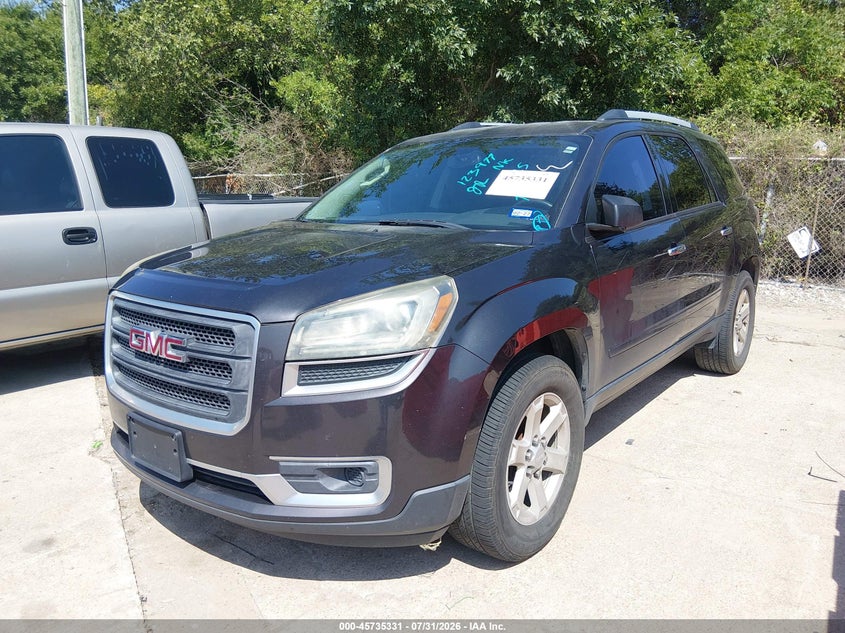 Vin: 1gkkrpkd4gj123977, lot: 46234035, gmc acadia sle-2 20162