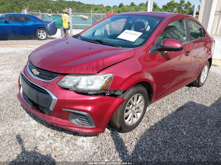 Vin: 1g1jd5sh8h4124863, lot: 46234059, chevrolet sonic lt auto 20172