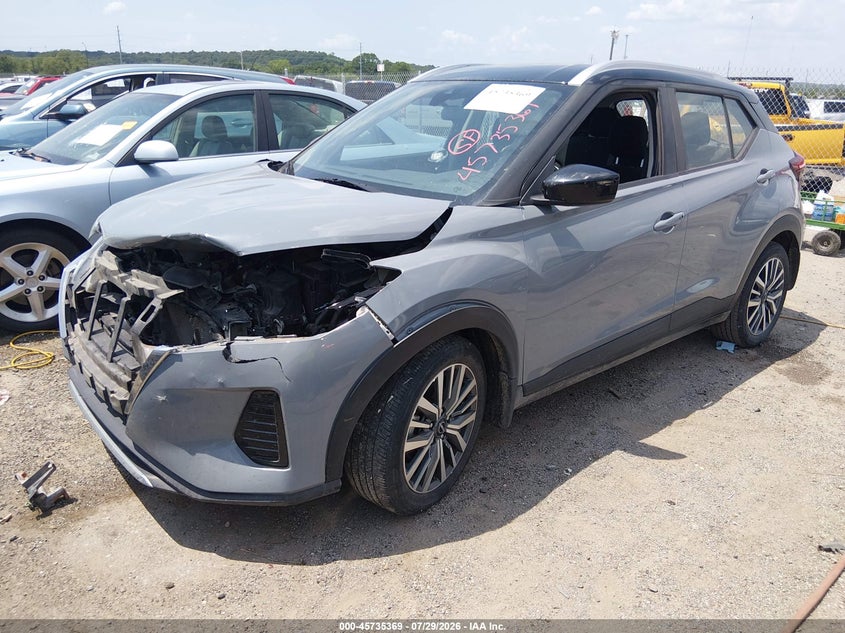 Vin: 3n1cp5cv8pl562936, lot: 46234073, nissan kicks sv xtronic cvt 20232