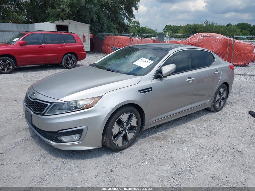 2011 KIA OPTIMA HYBRID auction photo 2
