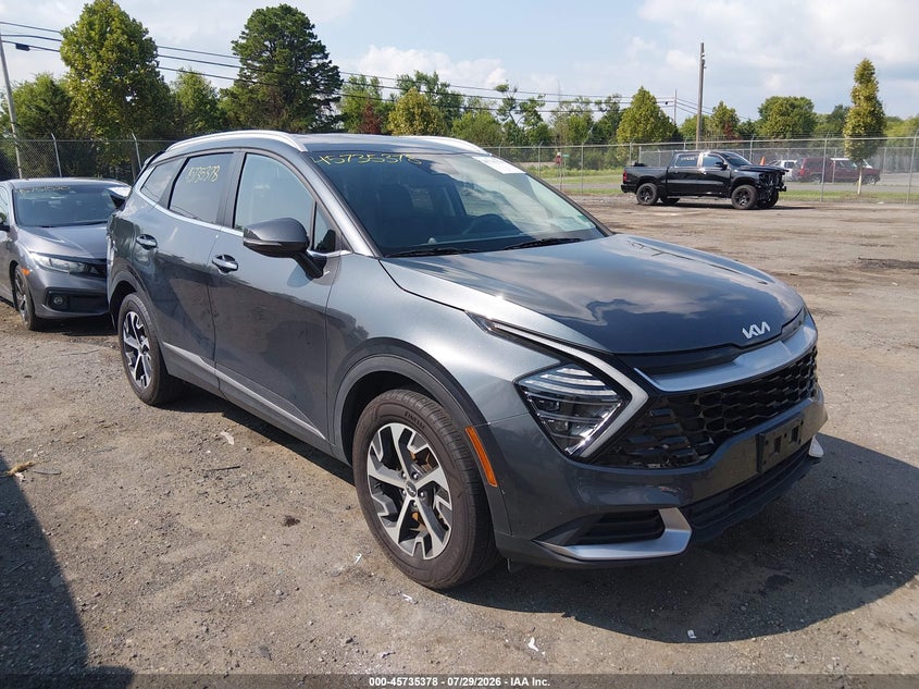 Vin: kndpvcdg9s7197723, lot: 46234082, kia sportage hybrid ex 2025 img_1