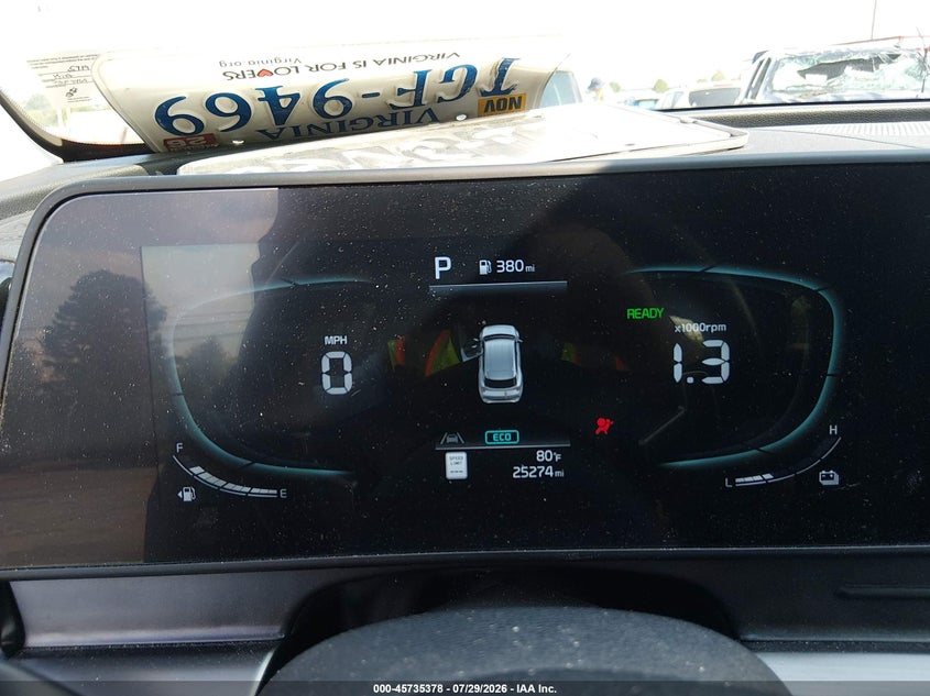 2025 KIA SPORTAGE HYBRID auction photo 7