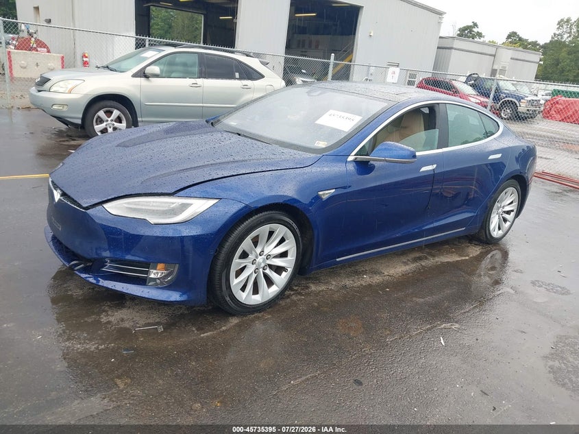 2016 TESLA MODEL S auction photo 2