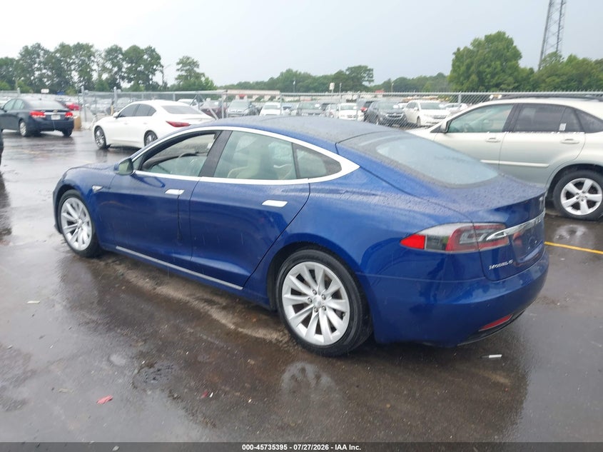 2016 TESLA MODEL S auction photo 3