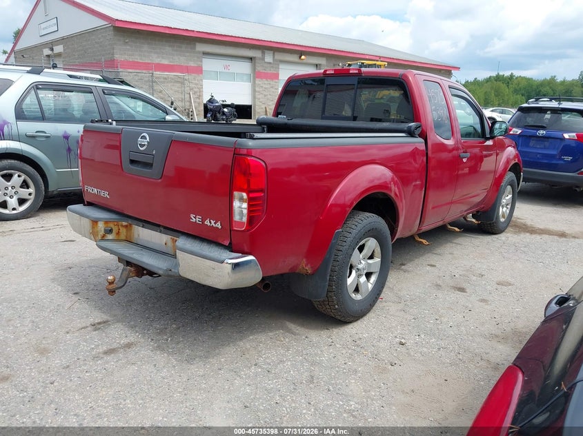 Vin: 1n6ad0cw5ac422559, lot: 46234102, nissan frontier se 20104