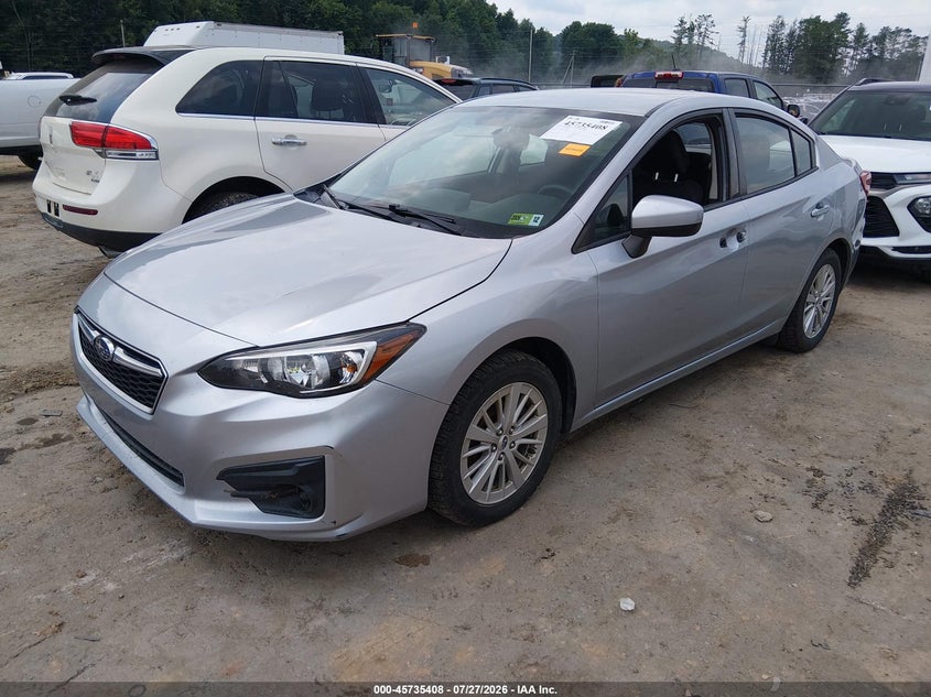 Vin: 4s3gkab67h3613078, lot: 46234112, subaru impreza 2.0i premium 20172