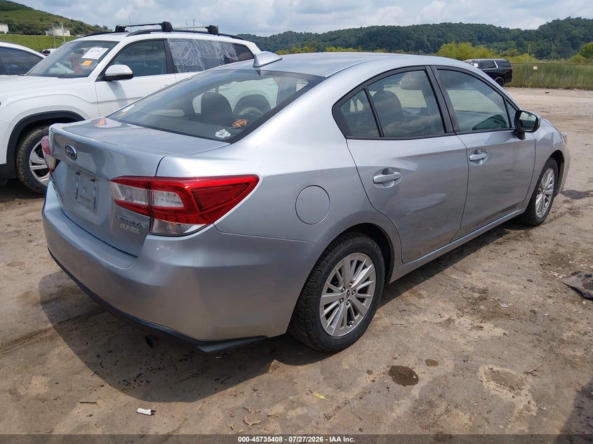 Vin: 4s3gkab67h3613078, lot: 46234112, subaru impreza 2.0i premium 20174