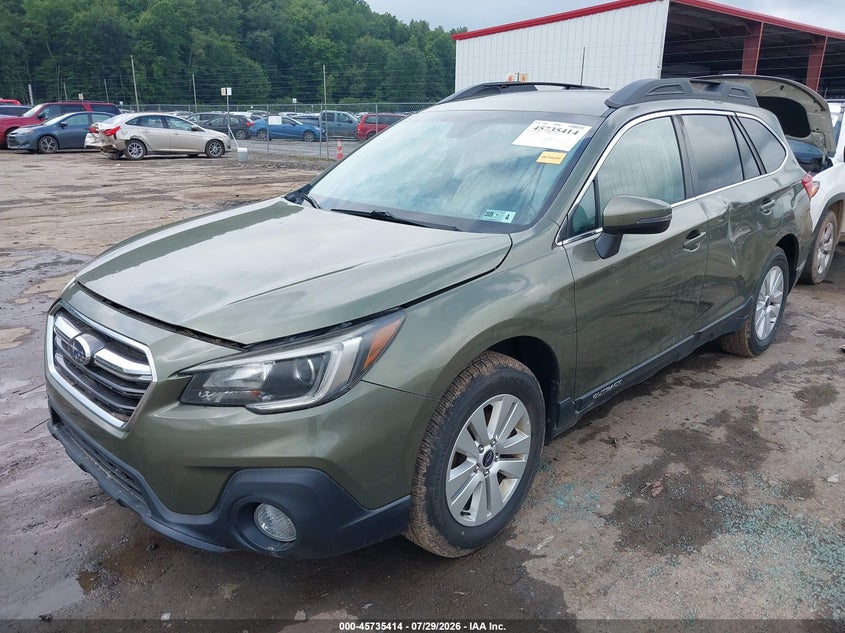 Vin: 4s4bsafc2k3276106, lot: 46234118, subaru outback 2.5i premium 20192