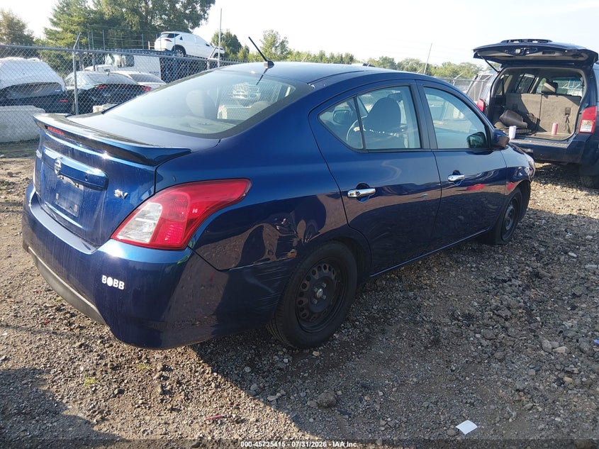 Vin: 3n1cn7ap3kl854847, lot: 46234119, nissan versa 1.6 sv 20194