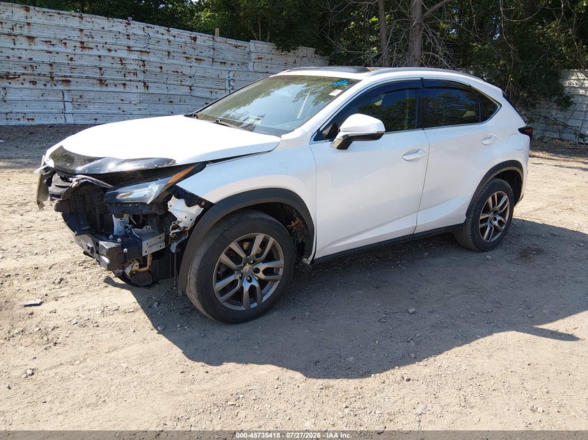 Vin: jtjbarbz6f2034542, lot: 46234122, lexus nx 200t 20152