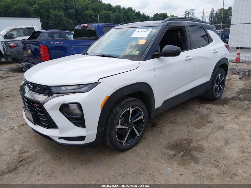 Vin: kl79musl6pb187816, lot: 46234131, chevrolet trailblazer awd rs 20232