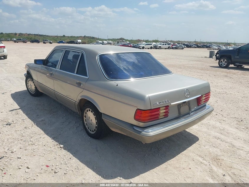 1986 MERCEDES-BENZ 420 auction photo 3