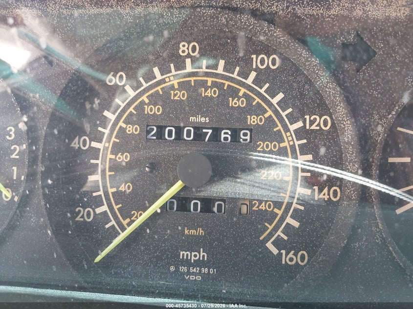 1986 MERCEDES-BENZ 420 auction photo 7