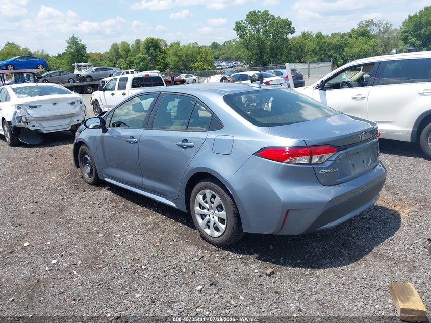 Vin: jtdepmae1nj211776, lot: 46234145, toyota corolla le 20223