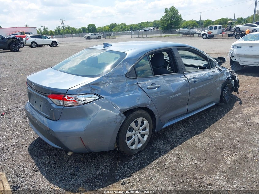 Vin: jtdepmae1nj211776, lot: 46234145, toyota corolla le 20224