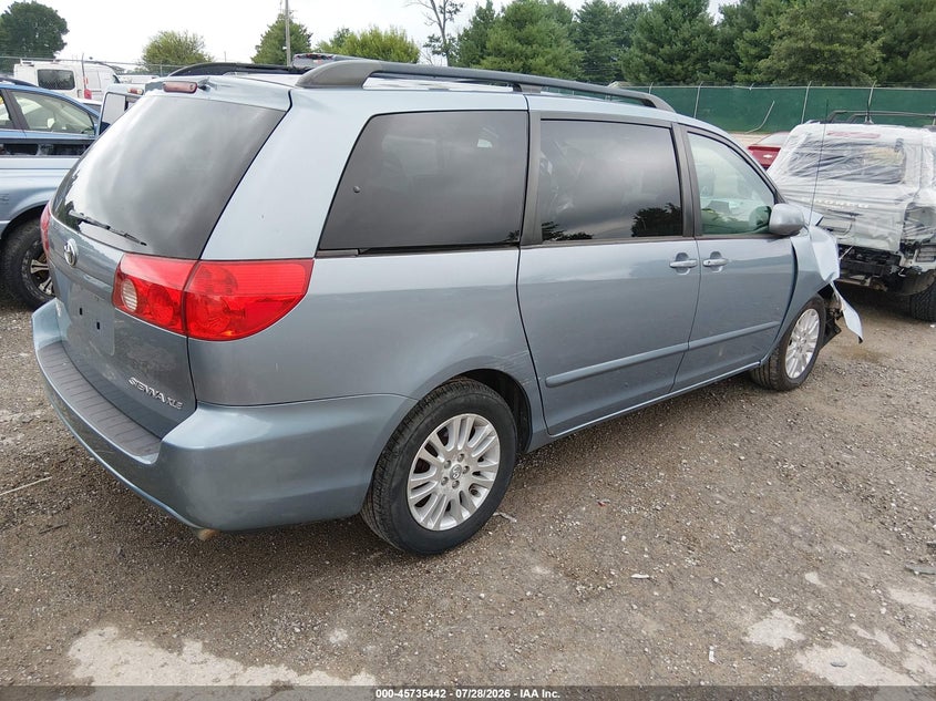 Vin: 5tdyk4cc4as320429, lot: 46234146, toyota sienna xle 20104