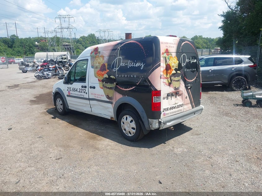 Vin: nm0ls6bn0dt172940, lot: 46234172, ford transit connect xlt 20133