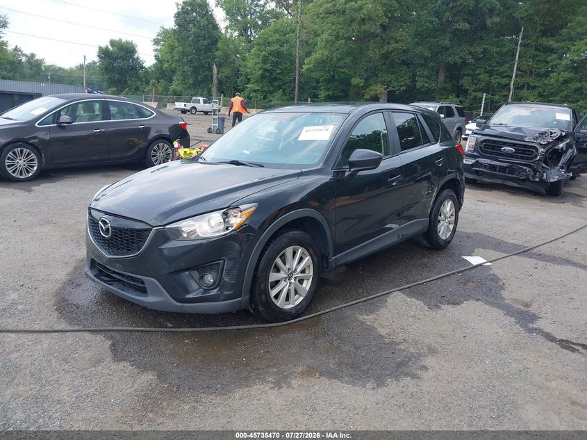 Vin: jm3ke4ce8d0111062, lot: 46234174, mazda cx-5 touring 20132