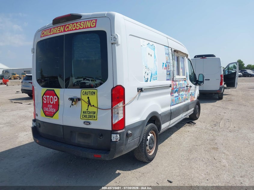 Vin: 1ftyr2cm0kkb56176, lot: 46234185, ford transit-250 20194