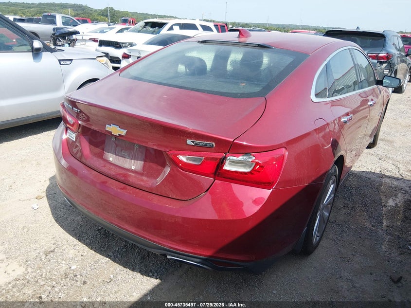 Vin: 1g1ze5sx0jf277271, lot: 46234201, chevrolet malibu premier 20184
