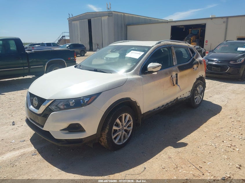 2020 Nissan Rogue Sport Sv Fwd Xtronic Cvt, Зовнішня пожежа, IAAI, VIN JN1BJ1CV0LW549365 — фото 2