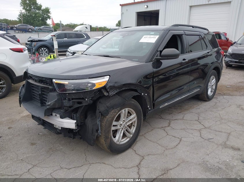 Vin: 1fmsk8dh2pga25495, lot: 46234220, ford explorer xlt 20232