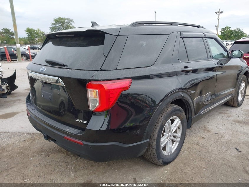 Vin: 1fmsk8dh2pga25495, lot: 46234220, ford explorer xlt 20234