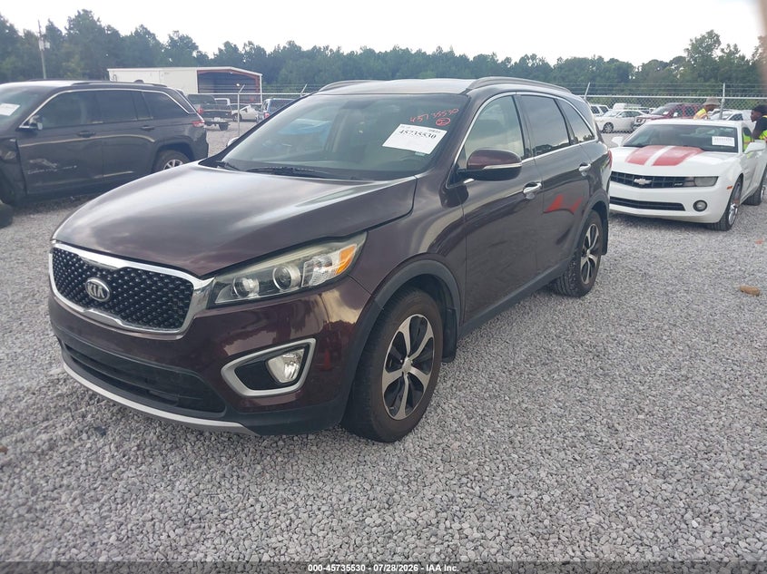 Vin: 5xyph4a12gg039344, lot: 46234234, kia sorento 2.0t ex 20162