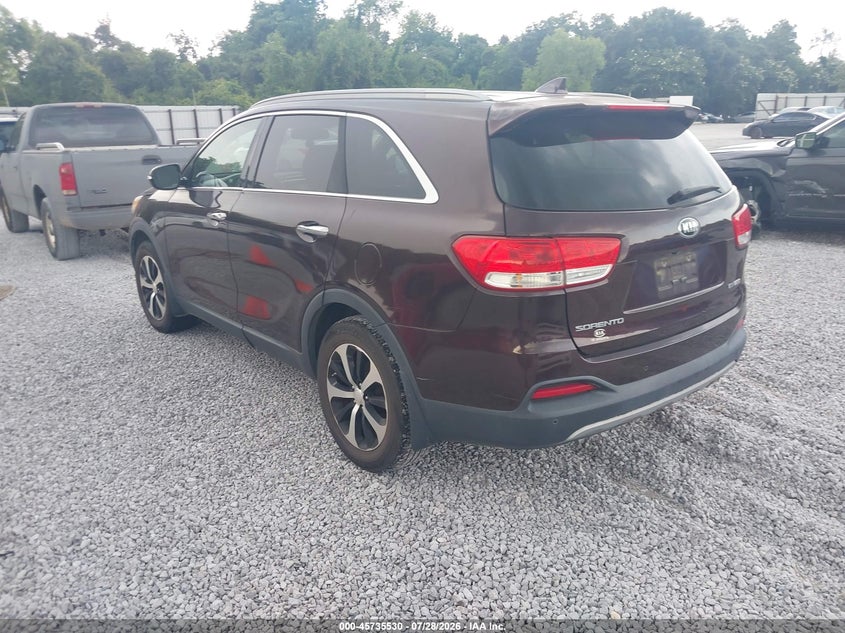 Vin: 5xyph4a12gg039344, lot: 46234234, kia sorento 2.0t ex 20163