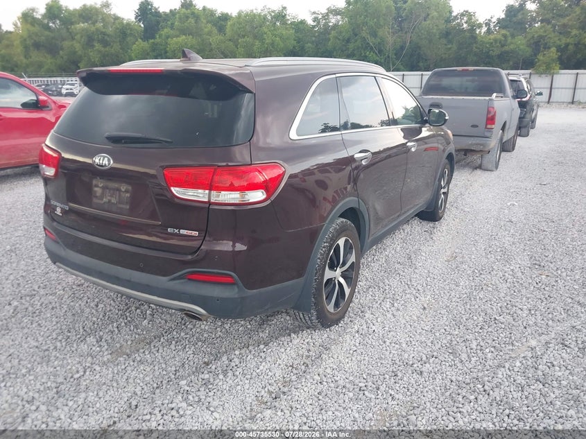 Vin: 5xyph4a12gg039344, lot: 46234234, kia sorento 2.0t ex 20164