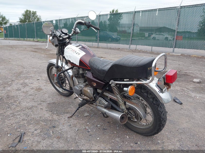 1982 KAWASAKI KZ305 auction photo 3