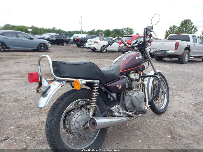 1982 KAWASAKI KZ305 auction photo 4
