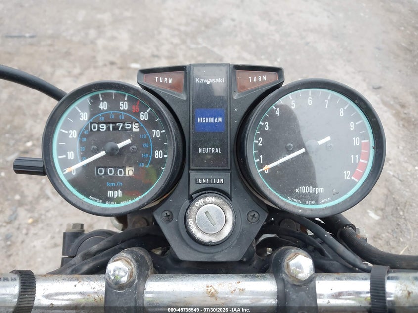 1982 KAWASAKI KZ305 auction photo 7