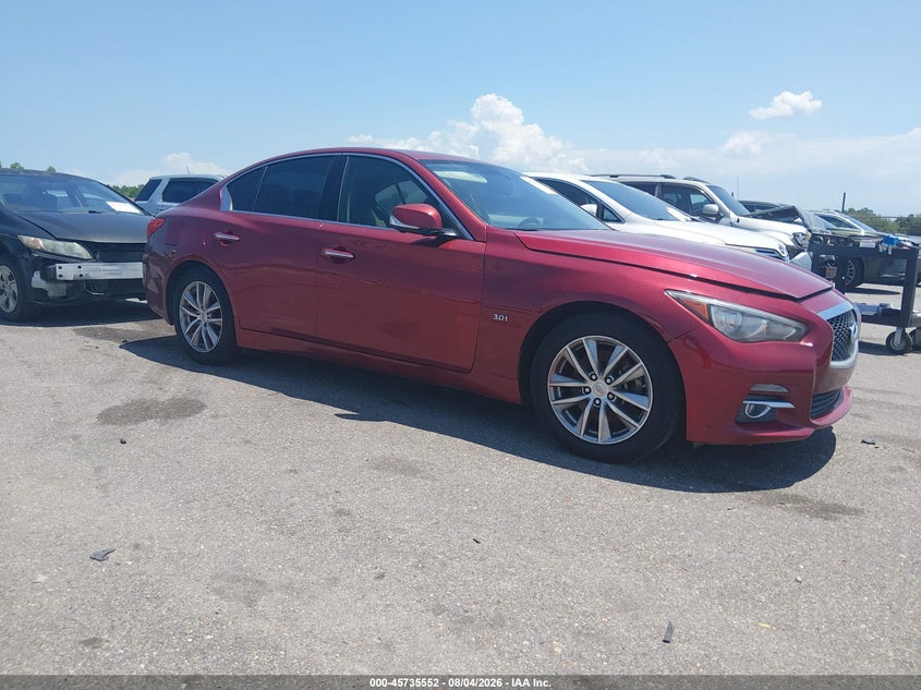 2016 INFINITI Q50 auction photo 1