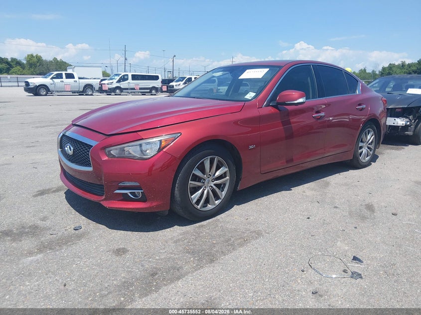 2016 INFINITI Q50 auction photo 2