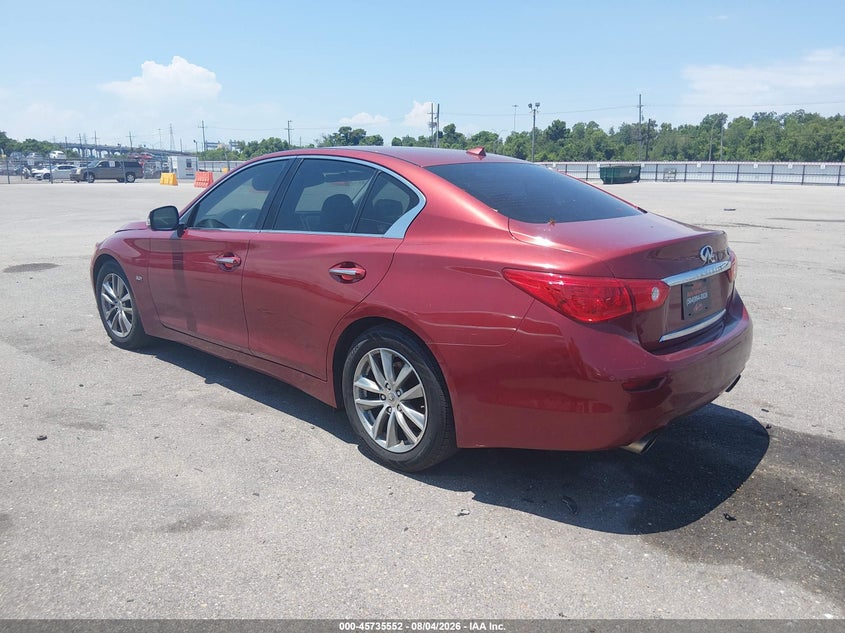 2016 INFINITI Q50 auction photo 3