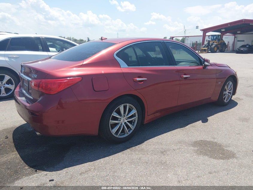 2016 INFINITI Q50 auction photo 4