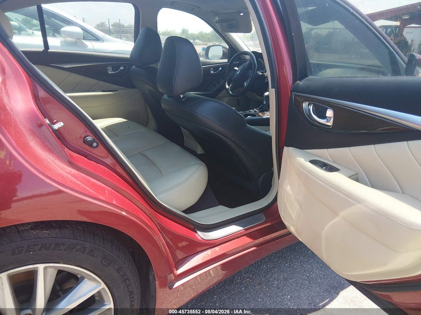 2016 INFINITI Q50 auction photo 8