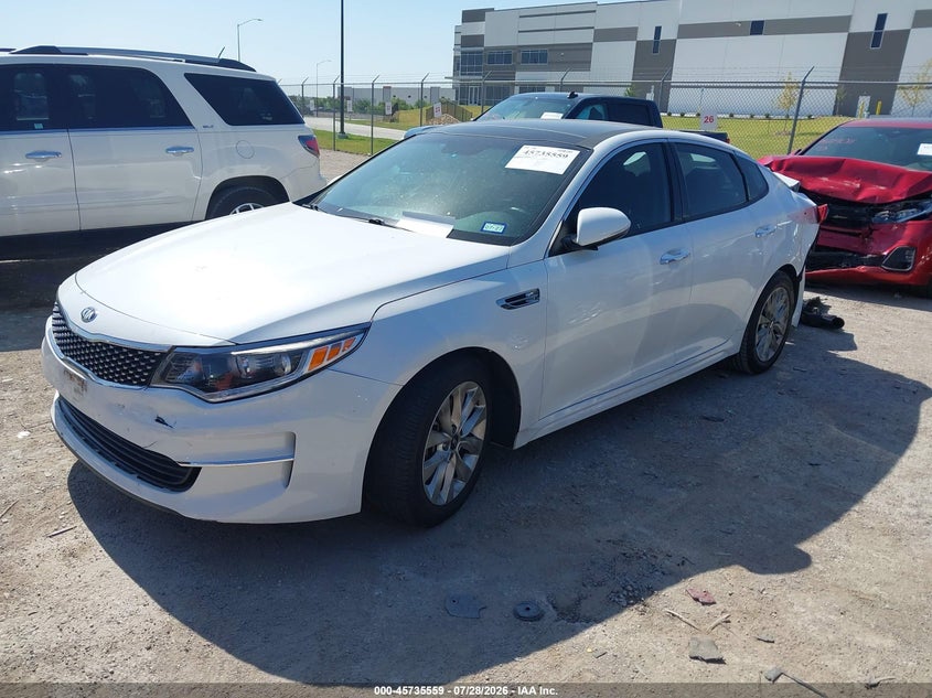 Vin: 5xxgu4l38jg256371, lot: 46234263, kia optima ex 20182
