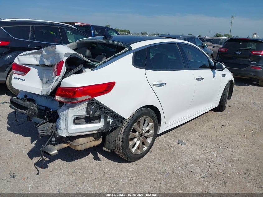 Vin: 5xxgu4l38jg256371, lot: 46234263, kia optima ex 20184