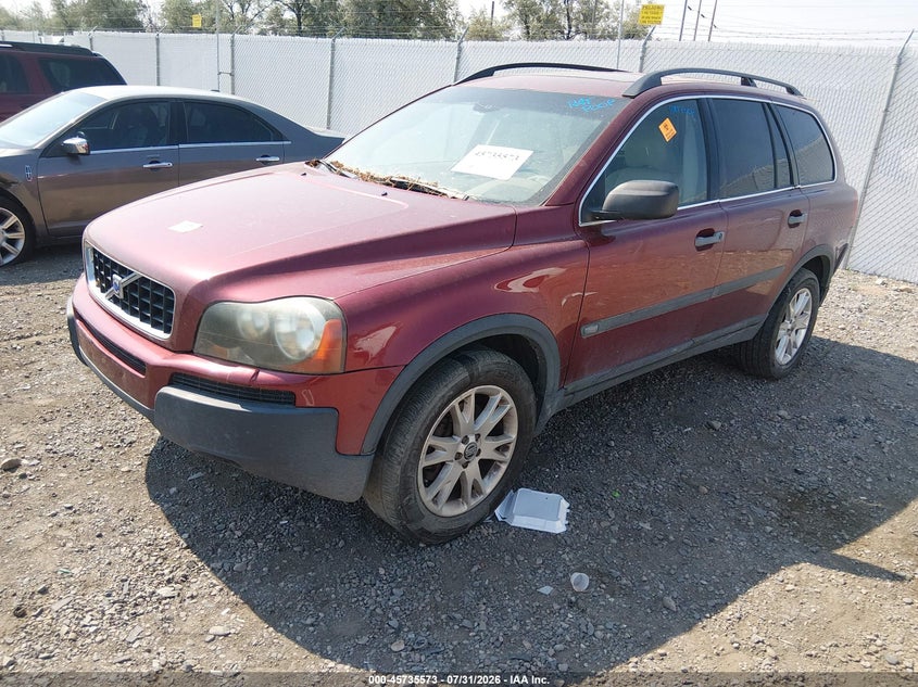2005 Volvo XC90, Звичайний знос, IAAI, VIN YV1CZ592451135112 — фото 2