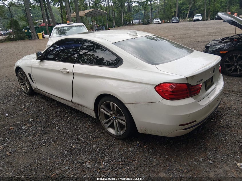 Vin: wba3n5c52ef716774, lot: 46234308, bmw 428i xdrive 20143