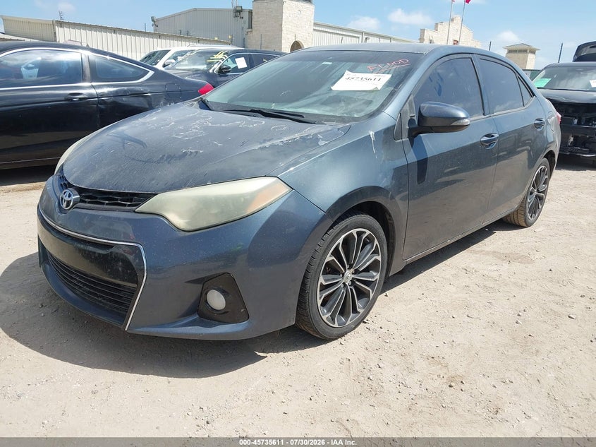 Vin: 5yfburhe6gp423795, lot: 46234315, toyota corolla s plus 20162
